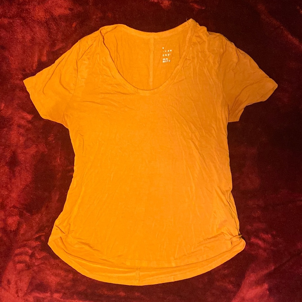 Fitted Orange Top